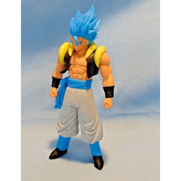 Anime Dragon Ball Z Super Saiyan Blue Gogeta Pvc Statue Action Figure - Picture 2 of 10